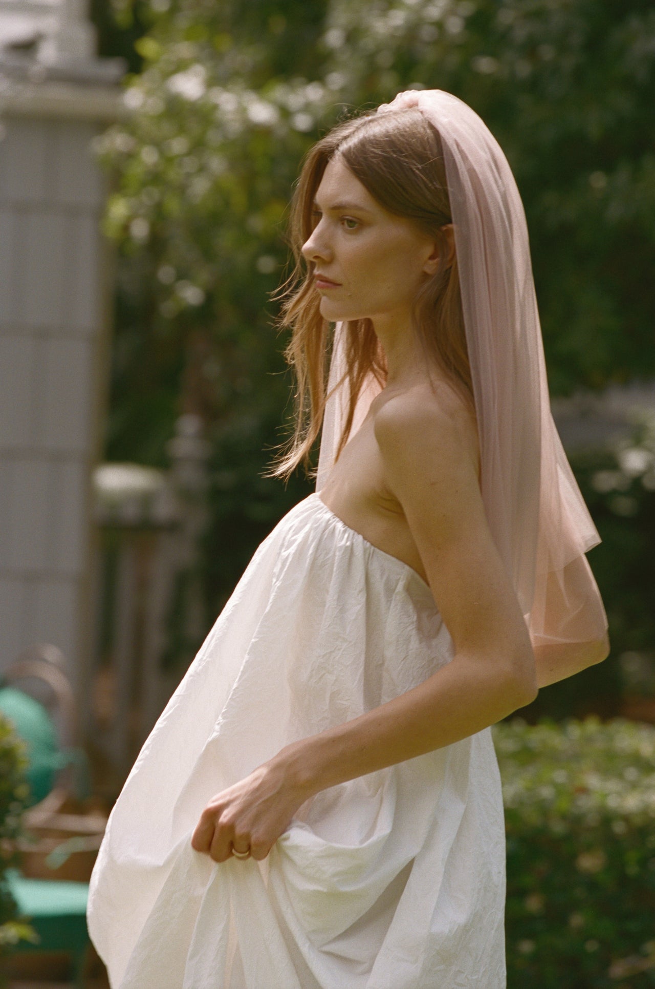 Floating Blusher Veil | Peche