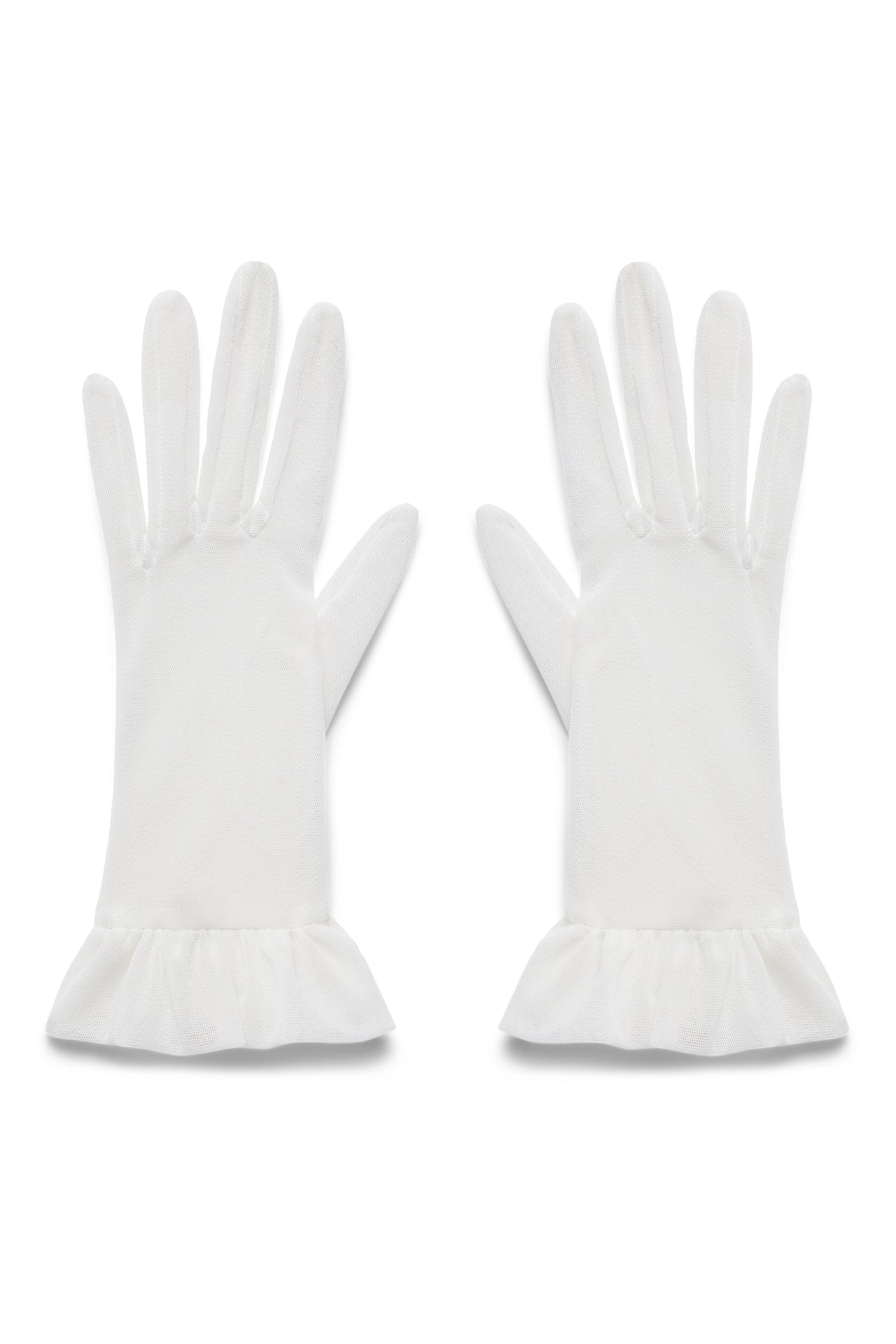 Ruffled Wrist Glove | Snow White