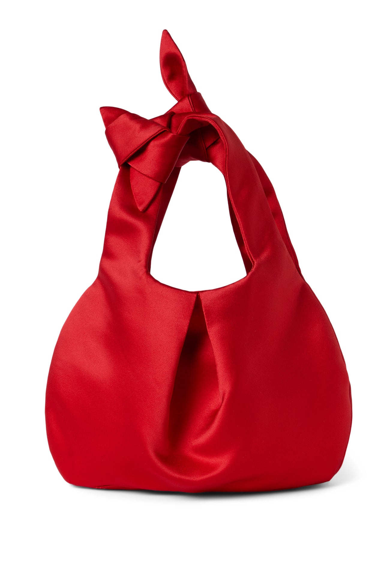 Swan Convertible Satin Wristlet | Rouge